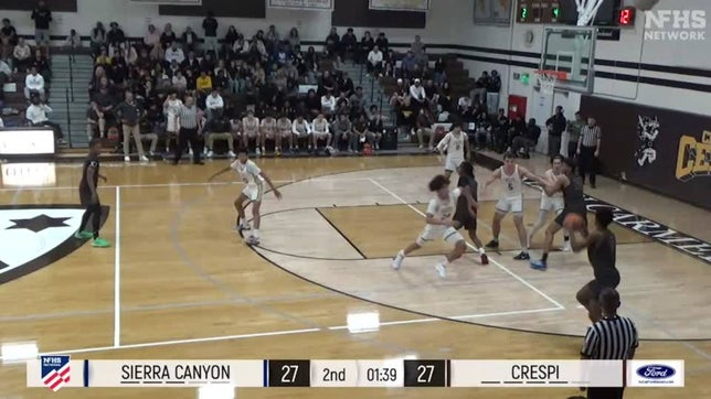 Sierra Canyon has now won 6-straight games after 71-62 win over Crespi.
