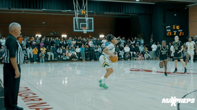Highlights of Kaleena Smith vs Archbishop Mitty!