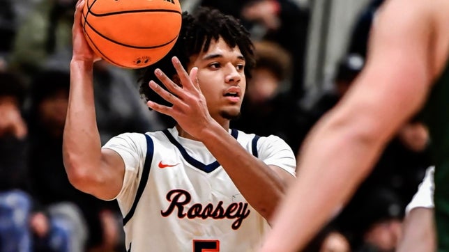 Highlights of No. 5 Roosevelt's (Eastvale, CA) 58-51 win over St. John Bosco (Bellflower, CA) to advance to the CIF Southern Section Open Division state championship. Five-star guard Brayden Burries finished with 33 points and nine rebounds.