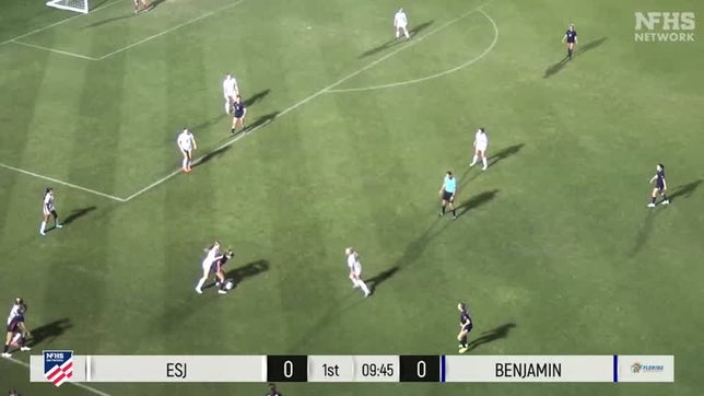 Emma Bartoli's goal lifts Benjamin to Class 2A state title win over Episcopal School of Jacksonville