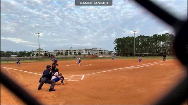 Pace sophomore Hannah DeMarcus mowed down 20 batters in one game. She faced 24 batters total.