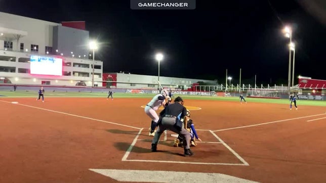 Doral Academy slugger Sarah Breaux can hit the big fly.