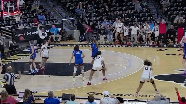 Wichita Heights move on in state after Samiyah Ellis hits this game winner.