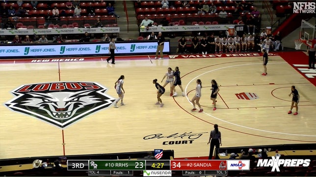 Senior guard led Sandia to second straight Class 5A state championship.