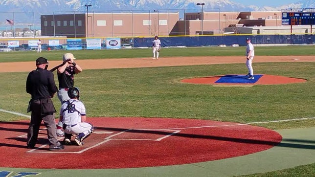2 Run Home Run, Straight Center Field.