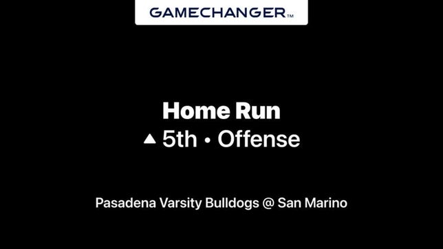 Milania Thomas 2 RBI Power Shot to left field vs San Marino.