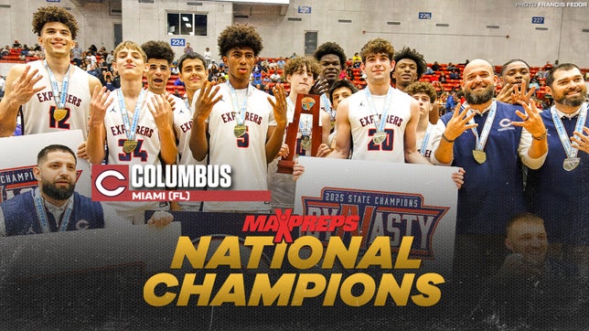 Explorers went 30-3, captured Chipotle Nationals championship and fourth consecutive FHSAA Class 7A state title.