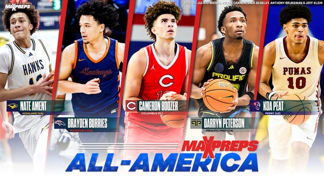 Nate Ament, Brayden Burries, Darryn Peterson and Koa Peat join MaxPreps National Player of the Year.