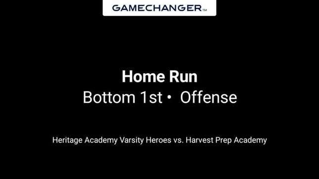 Cristian homers on a fly ball to left field