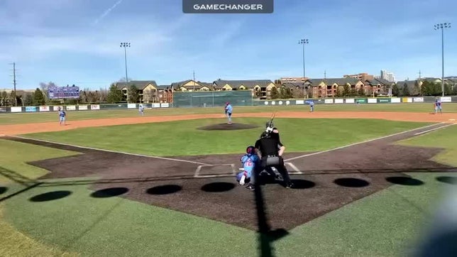 Jessup Baseball commit, Colby Pudge, first HR of the season.
