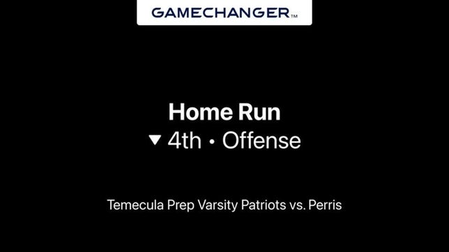 Braden hits a home run to give the Patriots a 3-0 lead in the 4th inning.