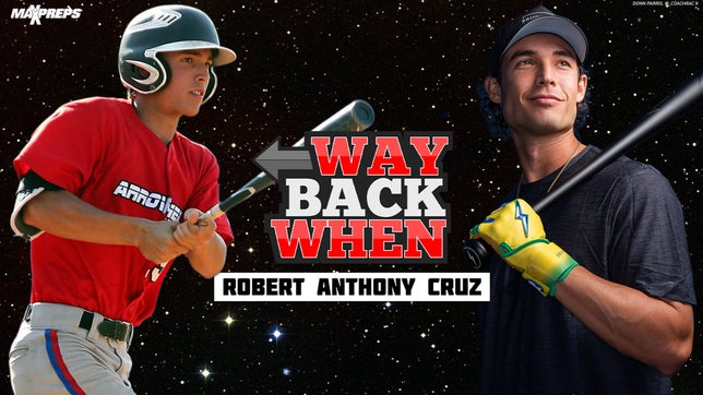 Robert Anthony Cruzâ€™s baseball journey to the Savannah Bananas started with his prep days at Arrowhead Christian (Redlands, CA).