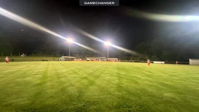 Bailey Huff Hits Line Drive Single up Middle