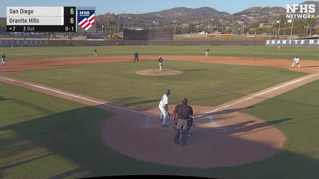 Schutza hits walk off to lift Granite Hills to 8-6 win.