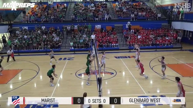 The win marked Marist's seventh volleyball state championship in school history for both the boys and girls programs.