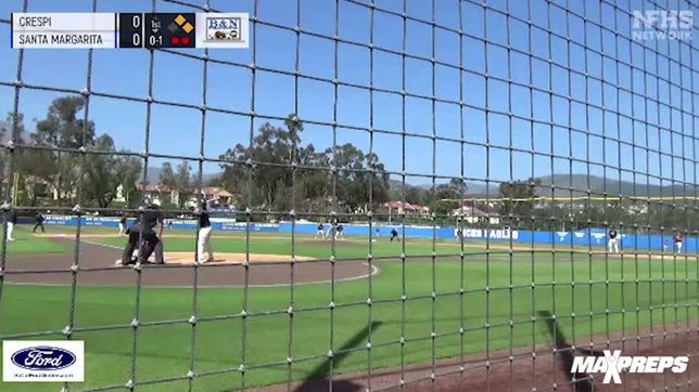 Santa Margarita cruise passed Crespi high school 12-0 to advance in the CIF Southern Section.