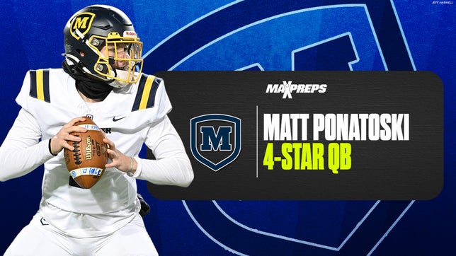 Taking a look at Archbishop Moellerâ€™s (Cincinnati, OH) 4-star QB and top 20 baseball prospect Matt Ponatoski.