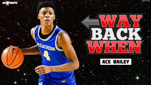 Taking a look at Ace Bailey's prep career at McEachern (Powder Springs, GA).