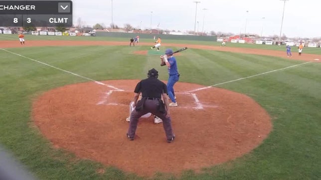 Eli Willits played at Fort Cobb-Broxton in Oklahoma. Picked No. 1 by the Nationals.