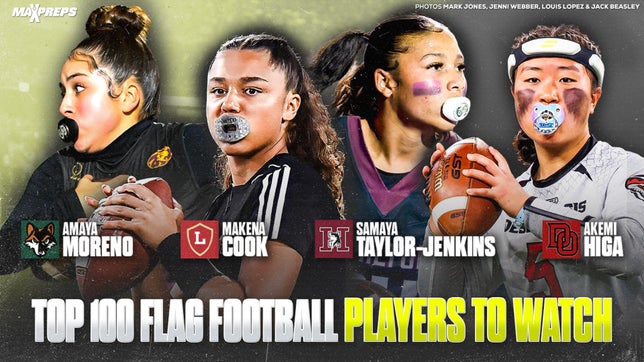 Quarterbacks Amaya Moreno of Arizona, Makena Cook of California and Akemi Higa headline list.