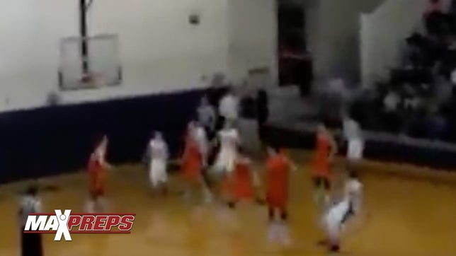 http://www.maxpreps.com/high-schools/northwood-panthers-(saltville,va)/basketball/home.htm

Northwood's Channing Call banks it off the glass as time expires from deep to knock off Chilhowie (VA) 73-72.