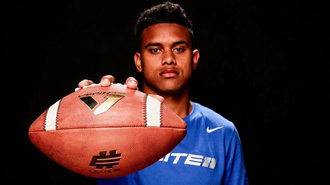 Highlights of 2019 Alabama commit Tualia Tagovailoa through his first two games.