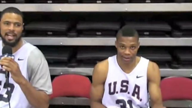 A classic interview with two NBA greats remembering their high school days.