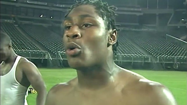 Marshawn Lynch talked to CalHiSports and the press back in high school.