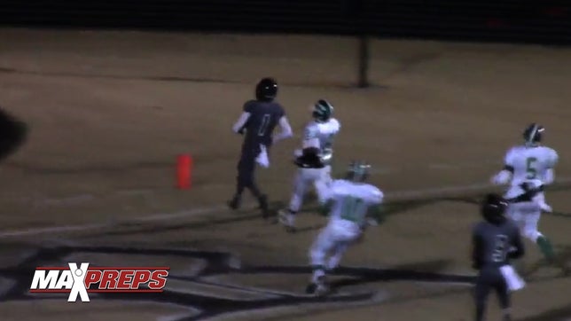 http://www.maxpreps.com/athlete/chandler-belk/CpINX_TmEeKZ5AAmVebBJg/default.htm

Reagan's (NC) senior WR Chandler Belk had a huge game reeling in 10 grabs for nearly 300 yards and three scores in their 50-42 win against A.L. Brown (NC) in the first round of the 4A D1 playoffs.