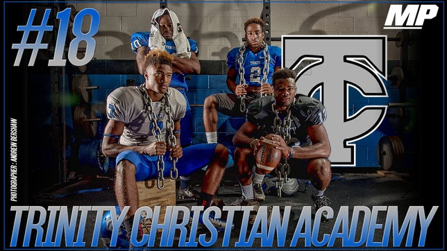 View images by photographer Andrew Bershaw from preseason photo shoot with Trinity Christian Academy (Fla.).