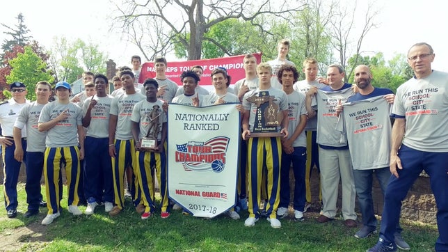 The MaxPreps Tour of Champions presented by the Army National Guard, stopped at Clarkston (MI) high school to present the boys basketball team with the prestigious Army National Guard National Rankings Trophy. Video by: Danzell Calhoun