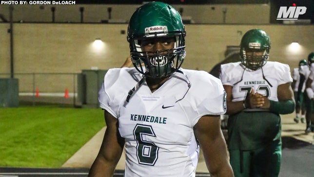 Highlights of Kennedale's 5-star linebacker Baron Browning.