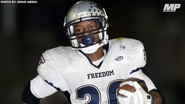 High school football highlights of some of the top football players in the Big 12.