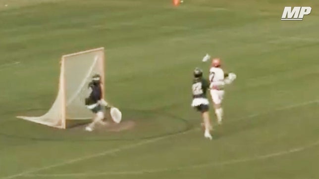 Middle Creek's (NC) Jared Medawar dishes off a slick pass to Tanner Patrick for the behind-the-back goal.

Courtesy - Sportsblock.net