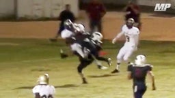 Arizona commit pins ball on DB's back for TD