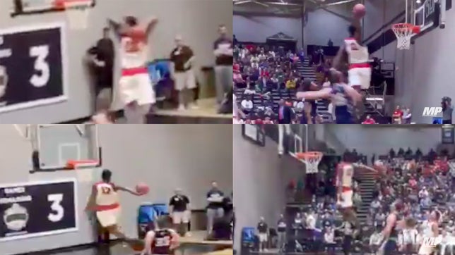Zion Williamson of Spartanburg Day (SC) has shown he could compete in the NBA Dunk Contest. He is disrespecting everybody who gets in his way. Check out this dunk compilation from this past week from itsovertime.com.