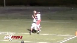 6-FOOT-5 8th Grade WR Blake Hinson - Varsity Highlights