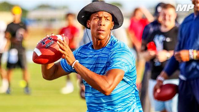 Highlights of Caylin Newton, the younger brother of Cam Newton.
