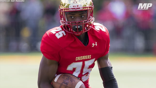 Junior highlights of Bergen Catholic's (NJ) 4-star running back Rahmir Johnson.