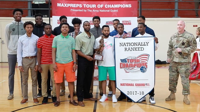 The MaxPreps Tour of Champions presented by the Army National Guard, stopped at Memphis East (TN) high school to present the boys basketball team with the prestigious Army National Guard National Rankings Trophy. Video by: Marcus Jones