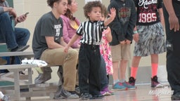 Really Cute Referee Steals The Sideline