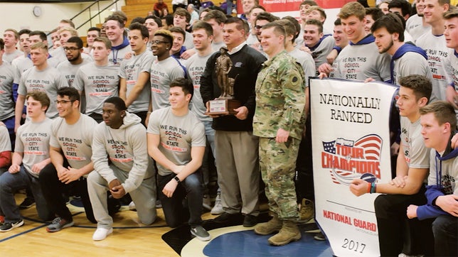 The MaxPreps Tour of Champions presented by the Army National Guard, stopped at Lincoln-Way East (IL) high school to present the boys soccer team with the prestigious Army National Guard National Rankings Trophy. Video by: Rob Harwood