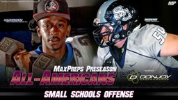 Preseason All-Americans Presented by DonJoy // Small Schools - Offense
