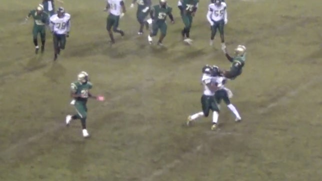 Kinston (NC) went into their bag of tricks as Thomas Vermillion hit Anthony Berry Jr. who laterals it to Tavon Herns who takes it 75-yards for the touchdown.