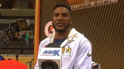 TJ Ward's Shout Out - Super Bowl 50 Opening Night
