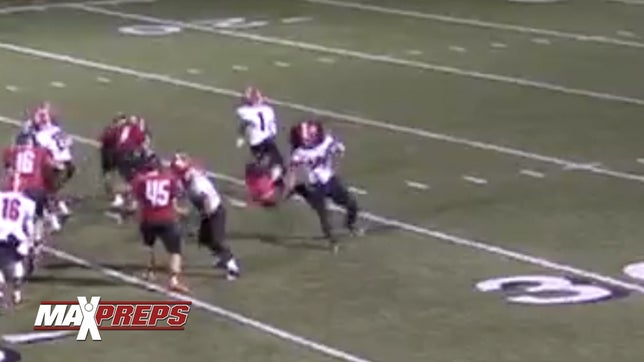 http://www.maxpreps.com/athlete/fotu-leiato-ii/TBD2nSQ4EeS00gAmVebEWg/default.htm

There might not be a harder hitter in all of High School Football than Steilacoom's (WA) 6' 200-pound 3-Star MLB Fotu T. Leiato II.