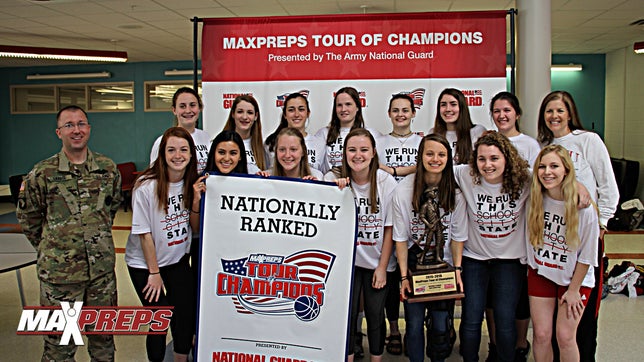 The MaxPreps Tour of Champions presented by the Army National Guard, stopped at Champlain Valley Union (VT) to present the girls basketball team with the prestigious Army National Guard National Rankings Trophy. Video by: Tim Devlin