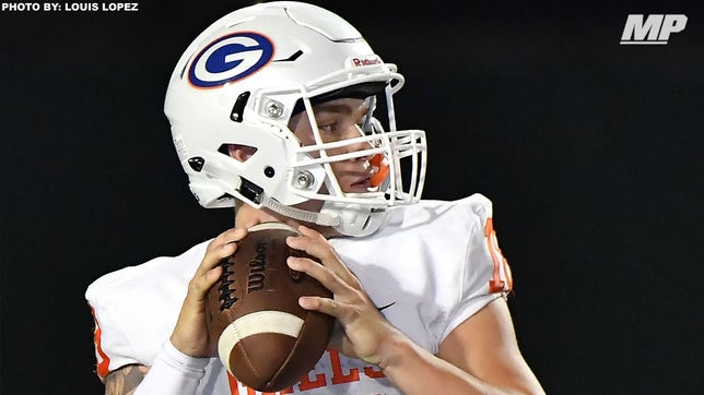 Senior highlights of Bishop Gorman's (NV) 4-star quarterback Tate Martell.