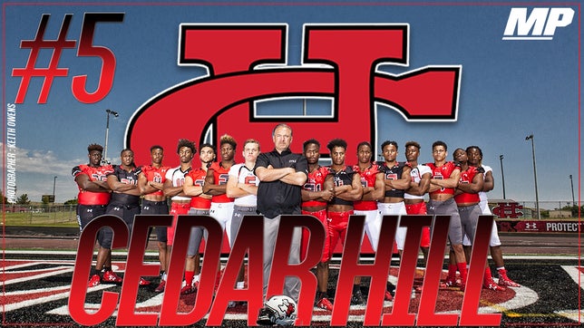 View images by photographer Keith Owens from preseason photo shoot with Cedar Hill (Texas).