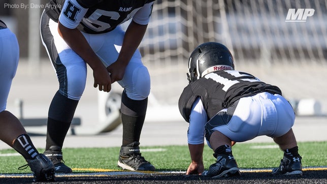 FB/DT Zach Schreiter is one of the nation's smallest players.